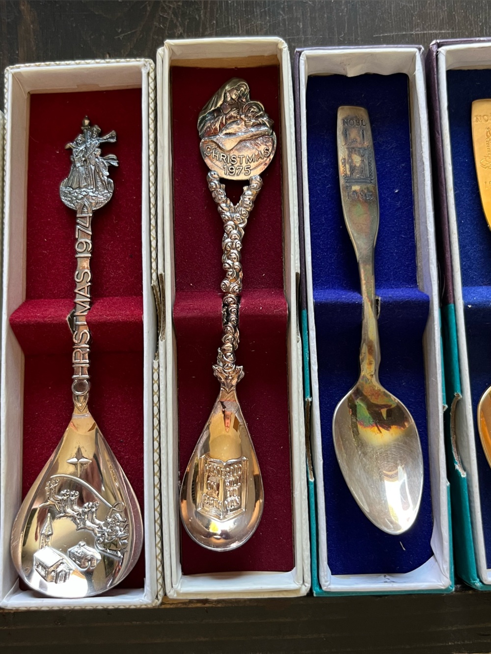 Christmas spoons